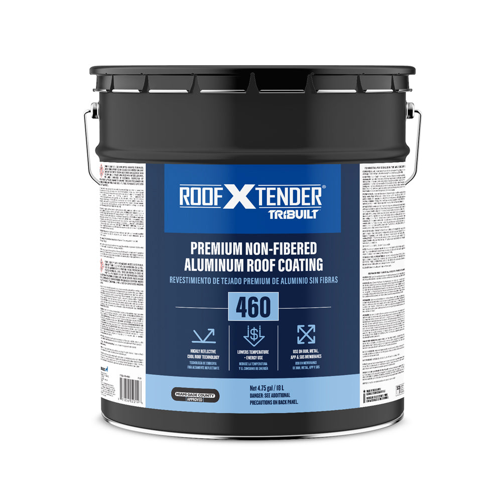 Roof X Tender® 460 Premium Non-Fibered Aluminum Roof Coating