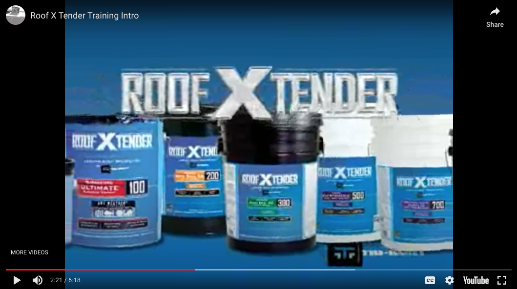 Intro To Roof X Tender Products