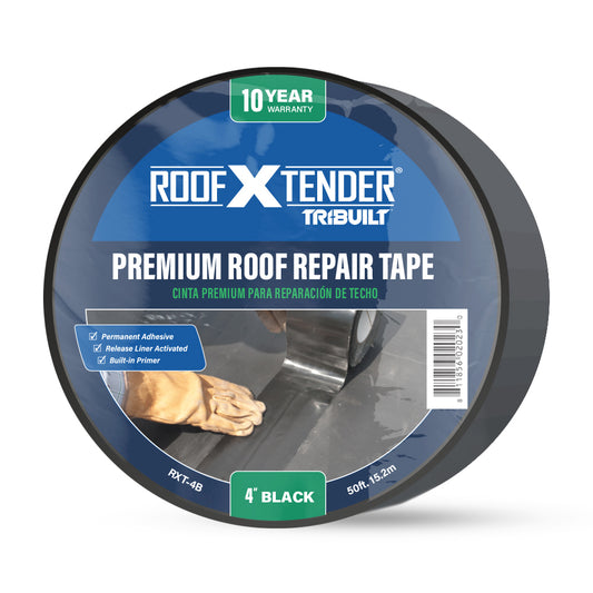 Roof X Tender<sup>®</sup> 4", 6" & 12" Black Repair Tape