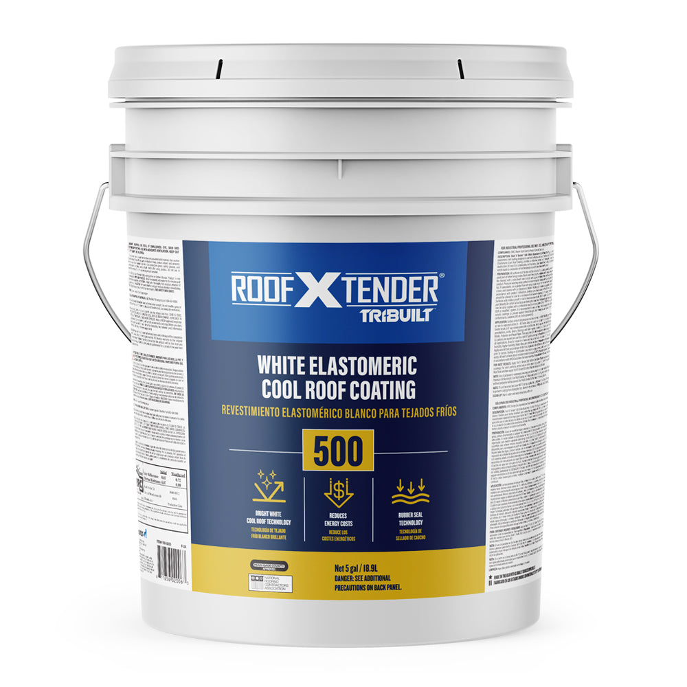 Roof X Tender<sup>®</sup> 500 White Elastomeric™ Cool Roof Coating